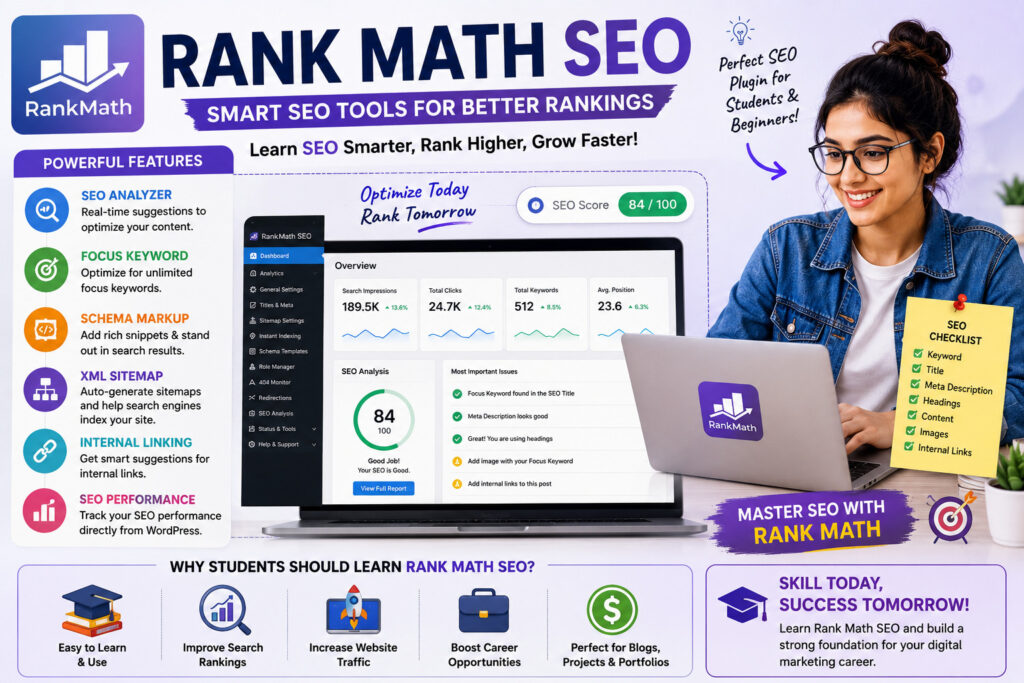 Rank Math SEO for Students
