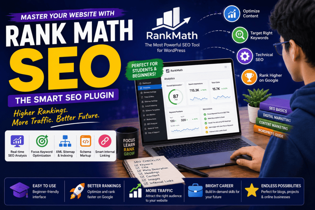 Rank Math SEO for Students